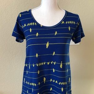 LuLaRoe | Classic T - Birds | XXS